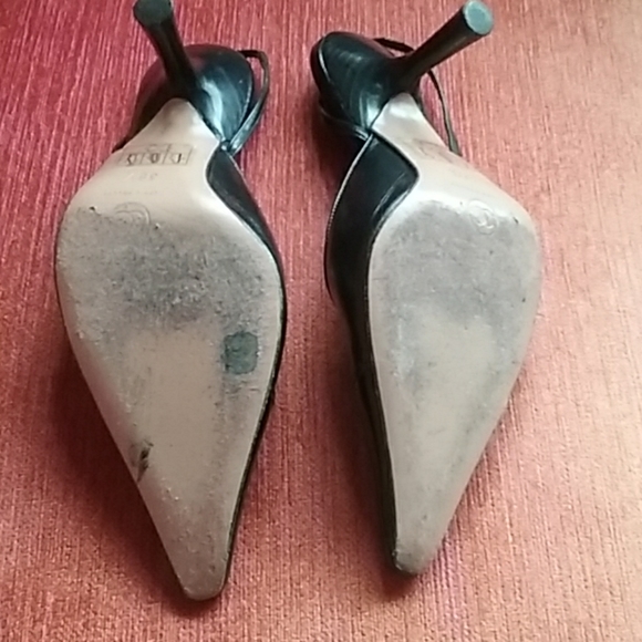 CHANEL Black Slingback Pumps - Picture 4 of 5